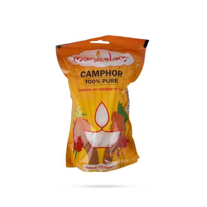 Mangalam Camphor Pouch - 250 Gms | Kapoor/ Karpooram for Pooja - Camphor