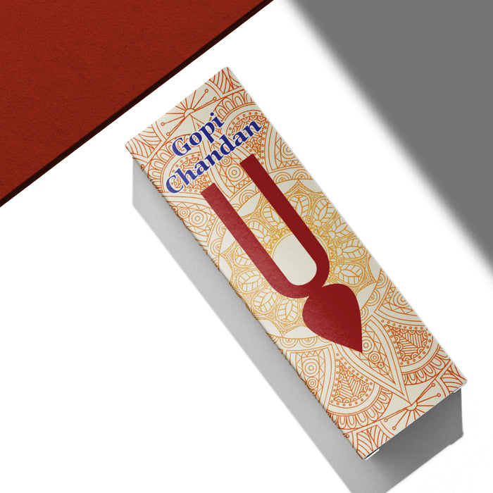 Giri Gopi Chandan Long Sticks - 60 Gms | Namakatti/ Thiruman/ Srichurnam/ Holy Stick for Tilak