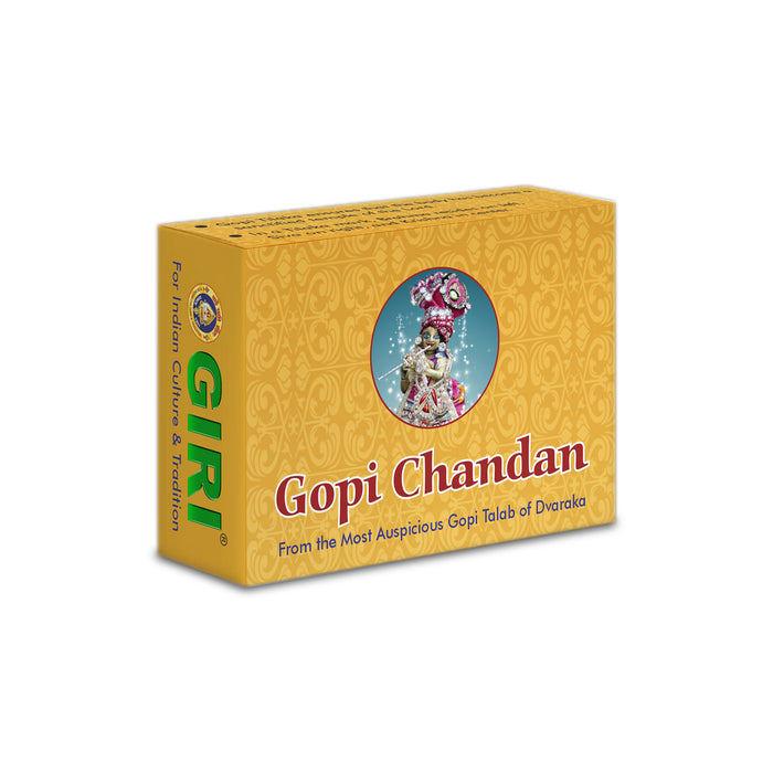 Giri Gopi Chandan - 56 Gms | Namakatti/ Thiruman/ Srichurnam/ Holy Stick for Tilak