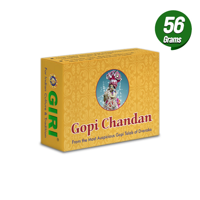 Giri Gopi Chandan - 56 Gms | Namakatti/ Thiruman/ Srichurnam/ Holy Stick for Tilak