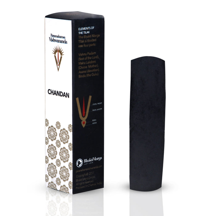 Giri Srichurnam - 25 Gms | Thiruman/ Namakatti/ Black Colour/ Holy Stick for Tilak - Chandan