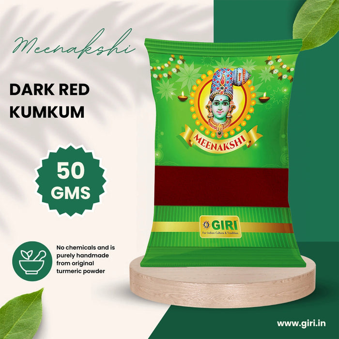 Giri Kumkum | Sindoor/ Kungumam/ Dark Red Colour/ Kumkuma for Pooja