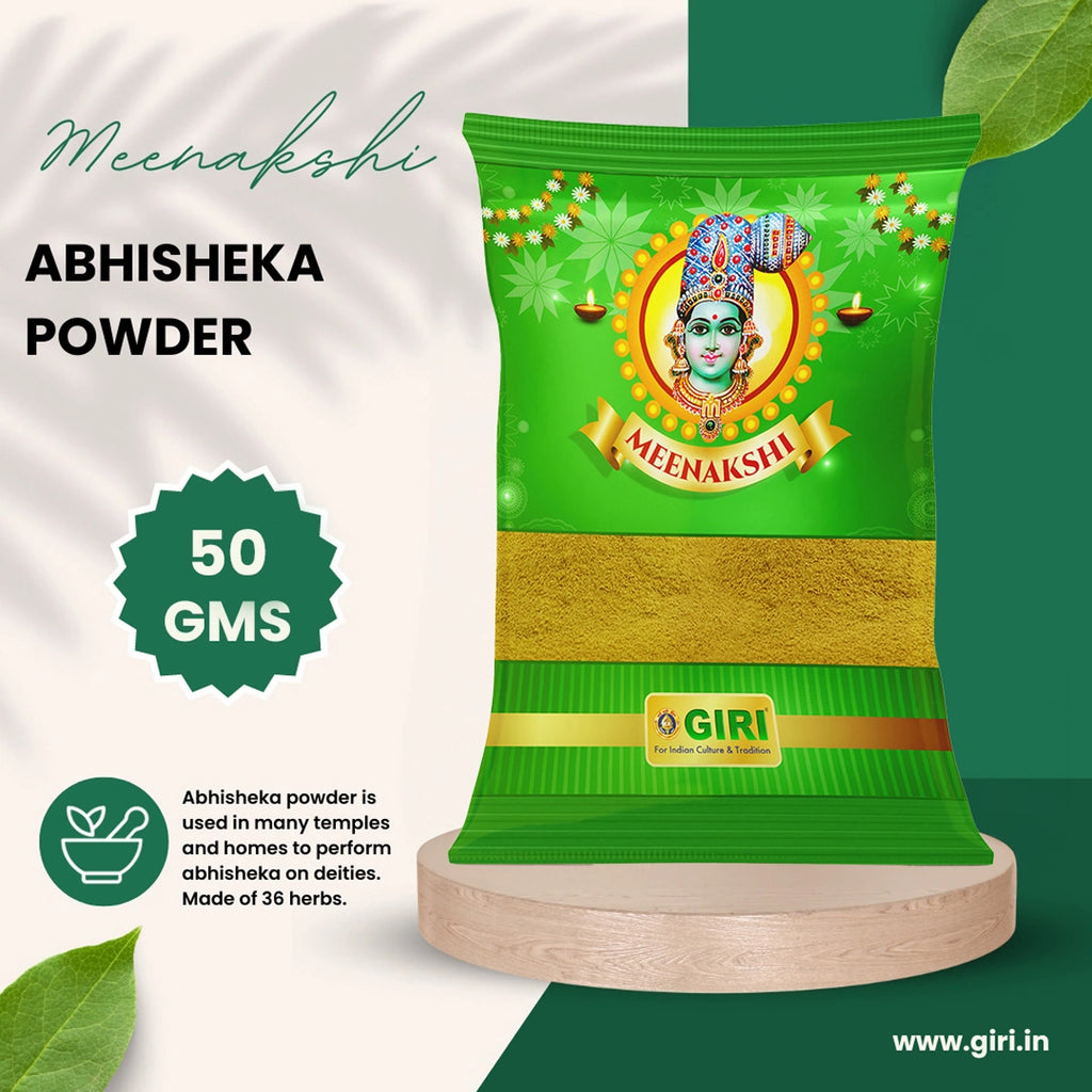 Giri Abhisheka Powder | Thirumanjanam Powder/ Thiraviya Vasanai Powder for Pooja