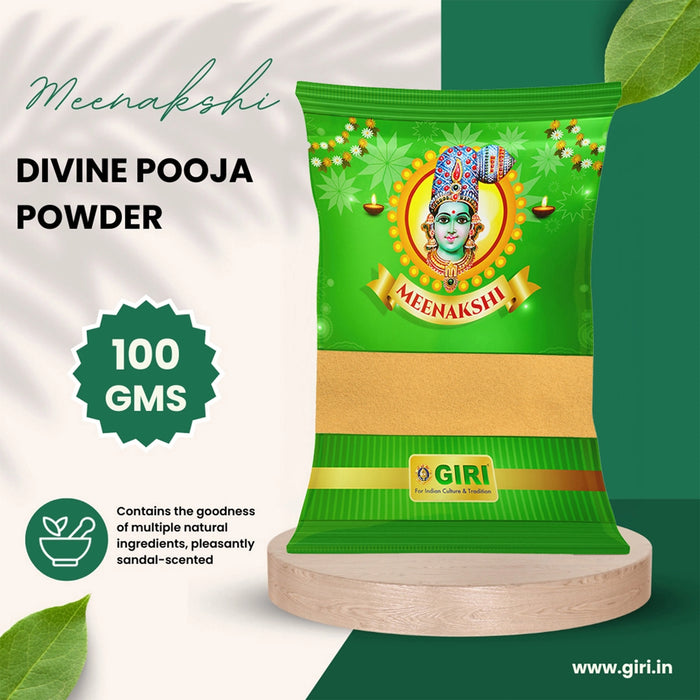 Giri Divine Pooja Powder| Chandan Tika/ Sandal Powder for Abhishekam - Pooja Powder