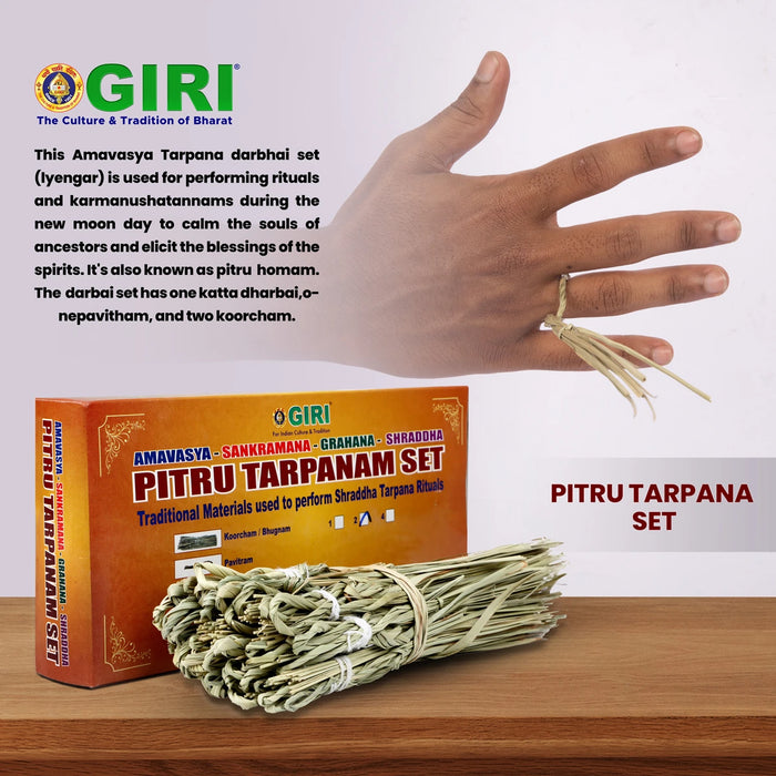 Giri Amavasya - Sankramana - Grahana - Shraddha - Pitru Tarpana Set | Tharpana Set for Rituals