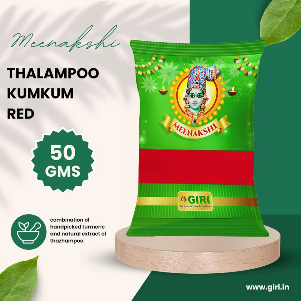 Giri Thazhampoo Kumkum | Sindoor/ Red Colour/ Thalampoo Kumkuma for Pooja