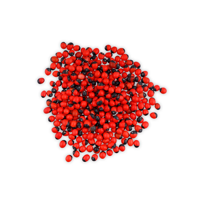 Kundu Mani Red - 50 Gms | Gunja Seed/ Abrus Precatorius Rosary Pea/ Abrus Seed/ Gundumani