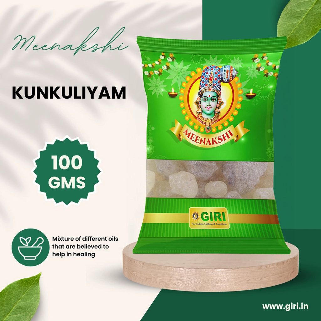 Giri Kunkuliyam - 100 Gms | Vellai Kungiliyam/ White Dammer/ Venguliyam/ Khada Dhoop