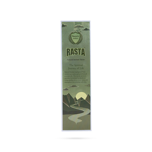 Koyas Rasta Natural Incense Sticks - 25 Gms | Agarbatti/ Agarbathi/ Scent Sticks For Pooja & Meditation - Agarbatti & Incense