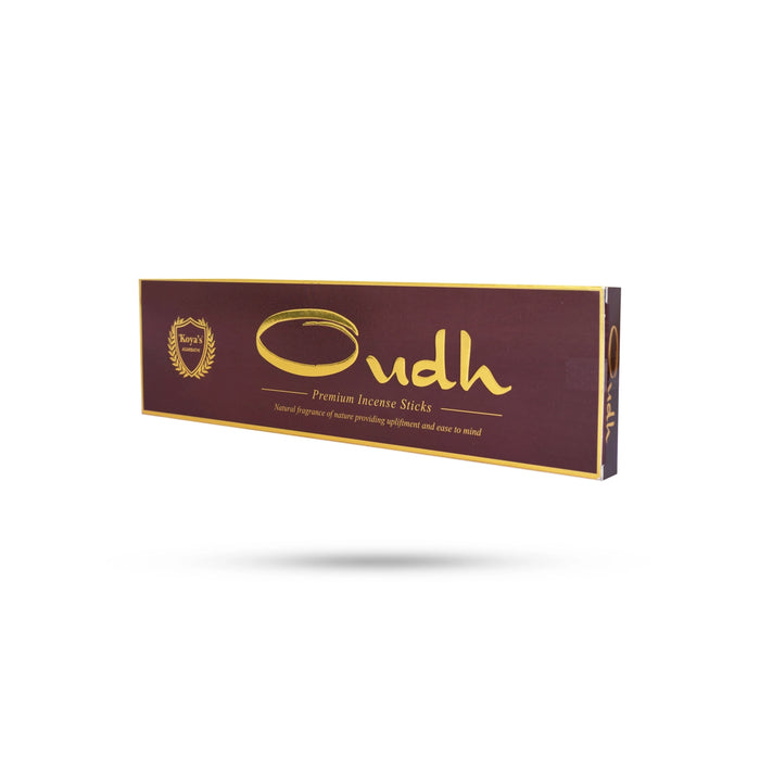 Koyas Oudh Premium Incense Sticks - 10 Sticks | Agarbatti/ Agarbathi/ Scent Sticks For Pooja & Meditation - Agarbatti & Incense