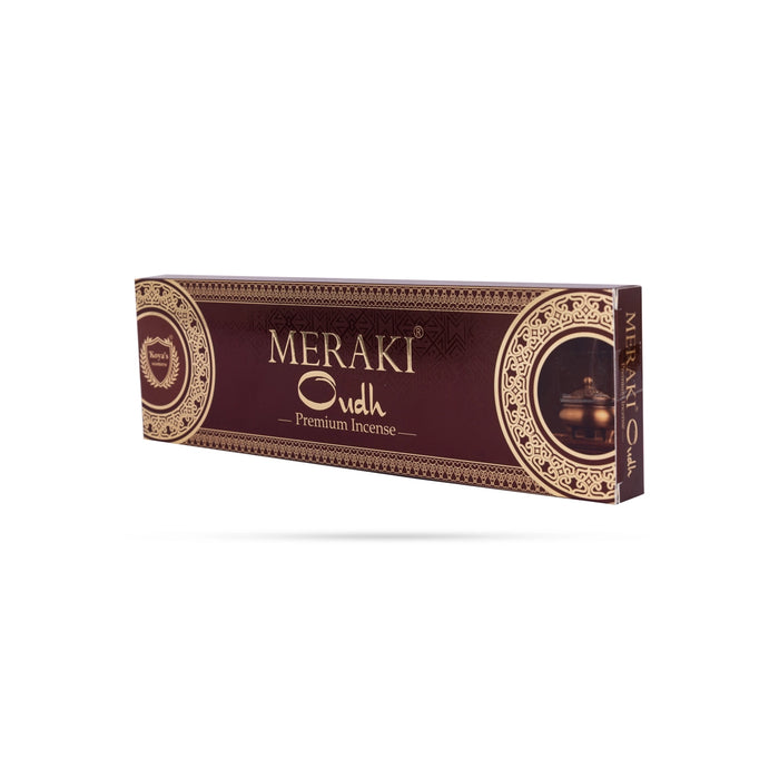 Koyas Meraki Oudh Premium Incense Sticks - 50 Gms | Agarbatti/ Agarbathi/ Scent Sticks For Pooja & Meditation - Agarbatti & Incense
