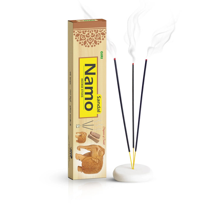 Giri Namo Shanthi Incense - 10 Sticks | Agarbathi / Scent Sticks / Incense Sticks for Pooja - Agarbatti & Incense