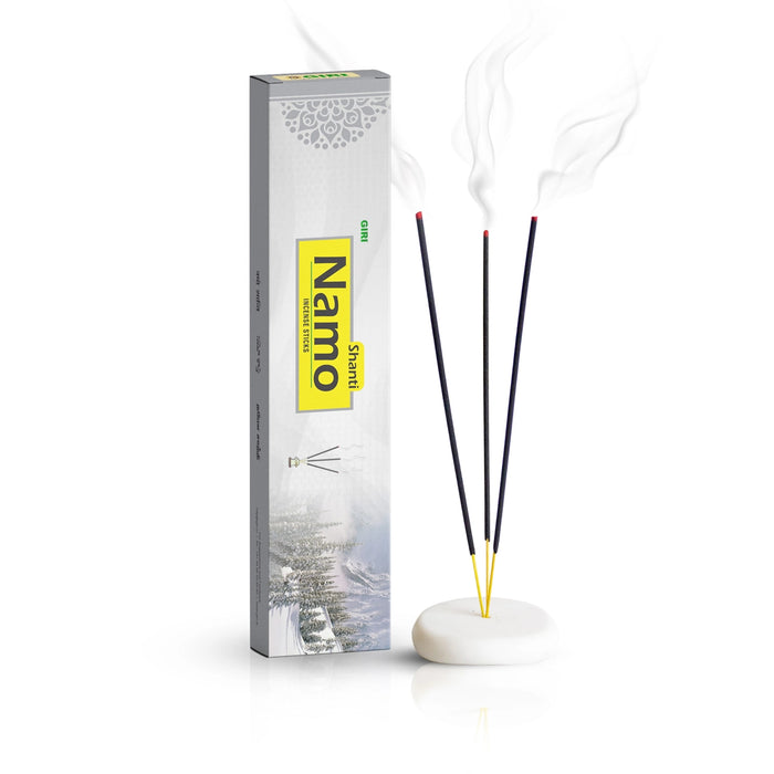 Namo Shanti Incense Sticks - 10 Sticks | Incense Sticks / Scent Sticks / Agarbathi for Pooja