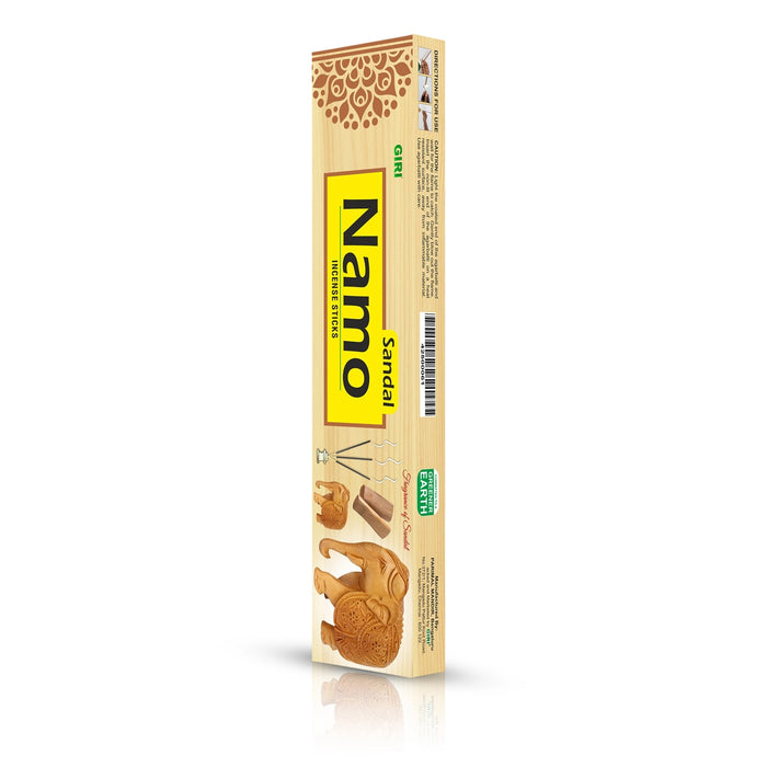 Giri Namo Shanthi Incense - 10 Sticks | Agarbathi / Scent Sticks / Incense Sticks for Pooja - Agarbatti & Incense