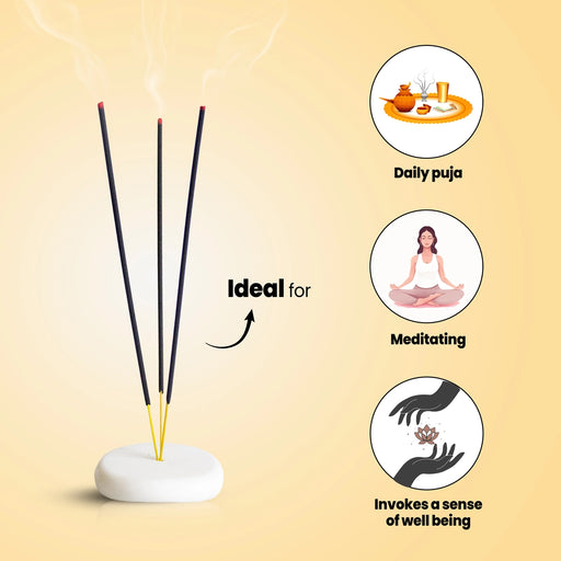 Giri Namo Shanthi Incense - 10 Sticks | Agarbathi / Scent Sticks / Incense Sticks for Pooja - Agarbatti & Incense
