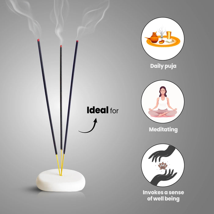 Namo Shanti Incense Sticks - 10 Sticks | Incense Sticks / Scent Sticks / Agarbathi for Pooja