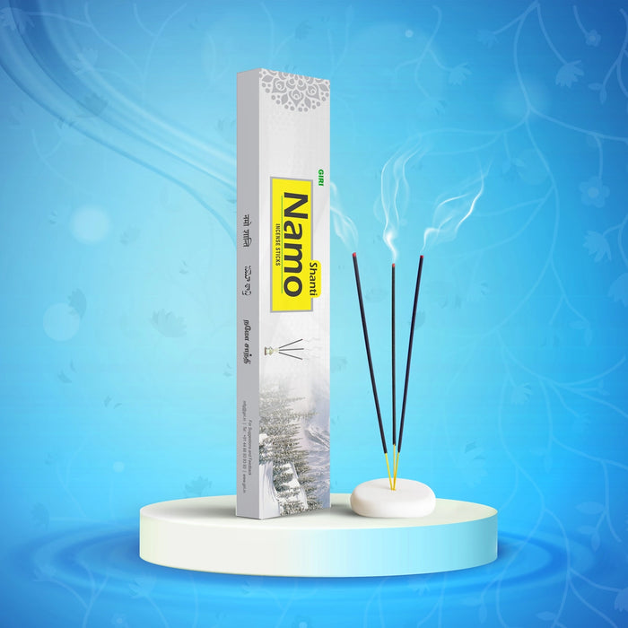Namo Shanti Incense Sticks - 10 Sticks | Incense Sticks / Scent Sticks / Agarbathi for Pooja
