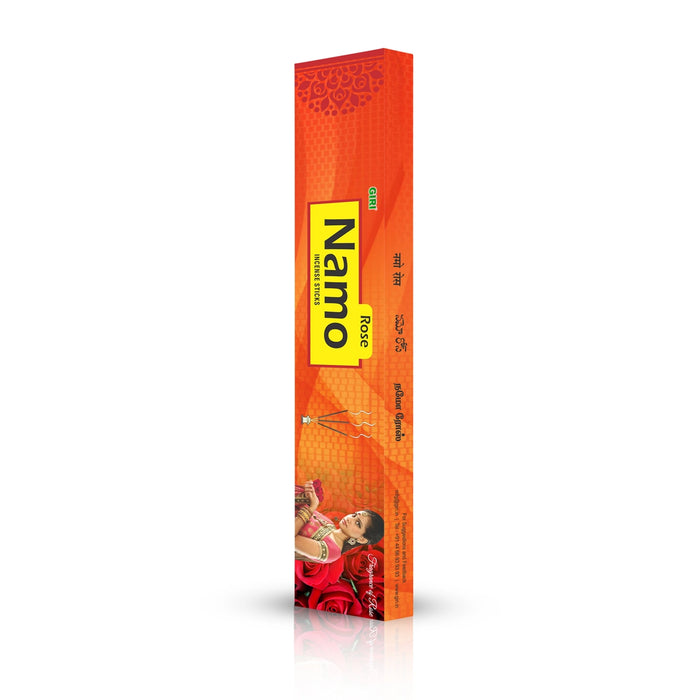 Giri Namo Rose Incense Sticks | Agarbatti/ Agarbathi for Pooja