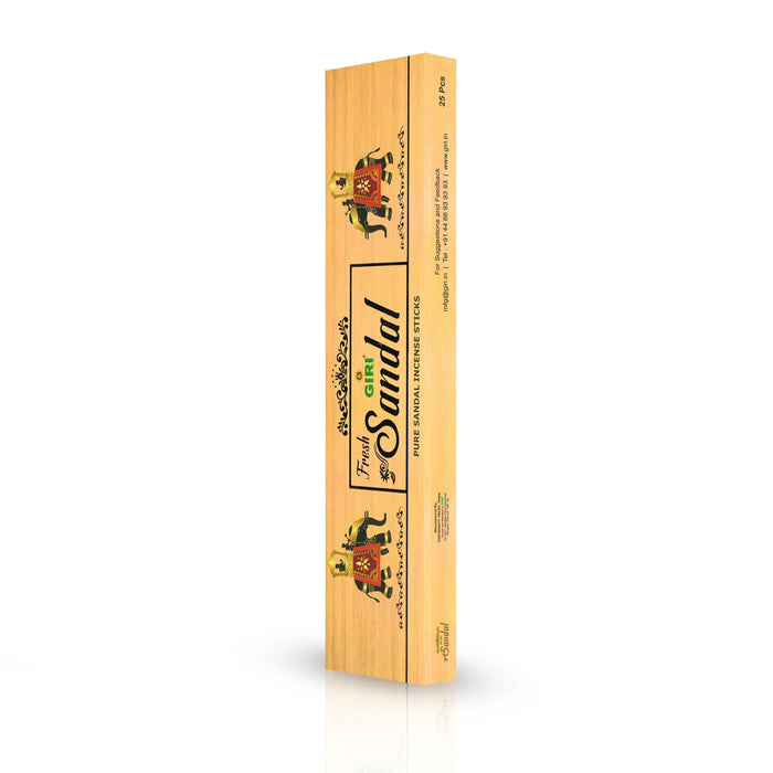 Giri Fresh Sandal Incense Sticks | Agarbatti/ Chandan Fragrance/ Agarbathi for Pooja