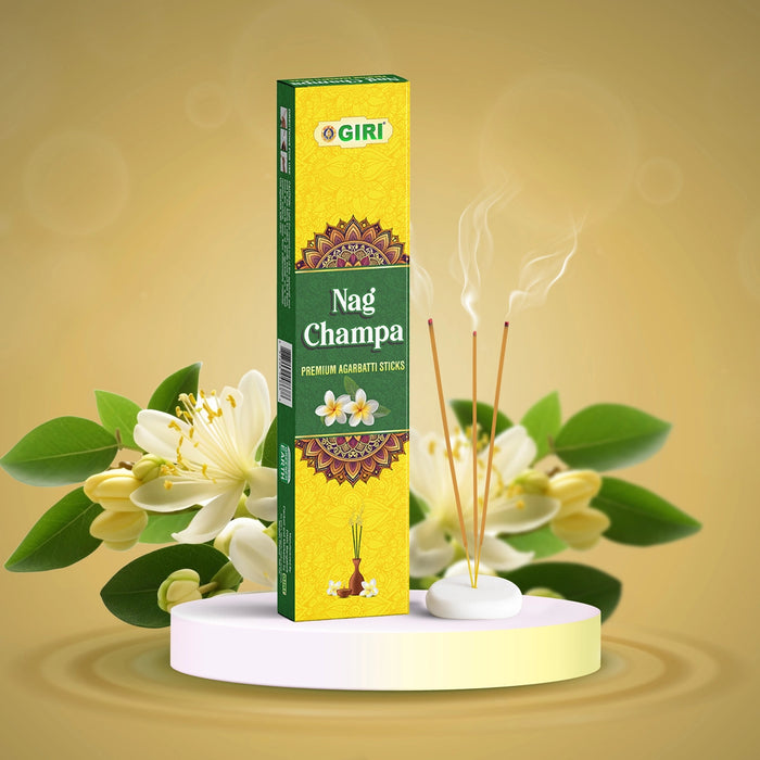 Nag Champa Incense - 50 Gms | Scent Sticks / Incense Sticks / Agarbathi for Pooja
