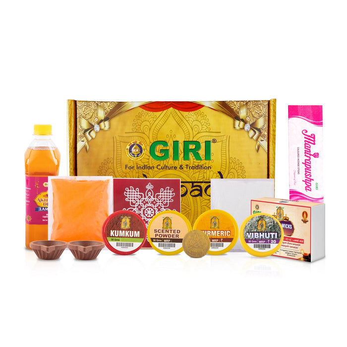 Giri Puja Pack Set | Pooja Samagri Kit for All Type Rituals - Pooja Samagri Sets