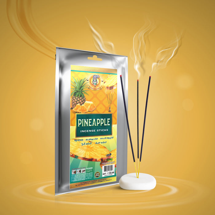 Giri Pineapple Incense Sticks - 250 Gms | Agarbathi/ Agarbatti for Pooja