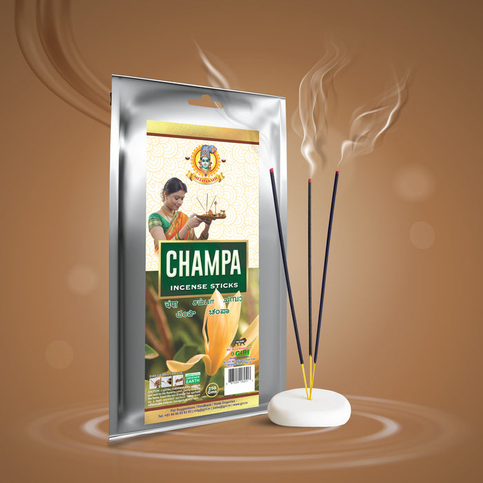Giri Champa Incense Sticks - 250 Gms | Agarbatti/ Agarbathi for Pooja
