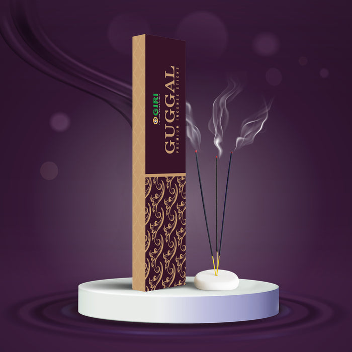 Giri Guggal Incense Sticks - 50 Gms | Agarbathi/ Agarbatti for Pooja