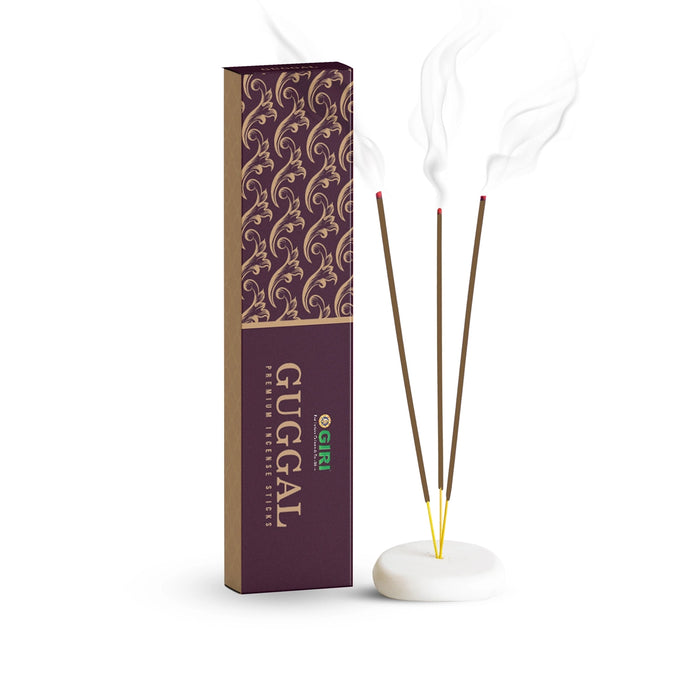 Giri Guggal Incense Sticks - 50 Gms | Agarbathi/ Agarbatti for Pooja