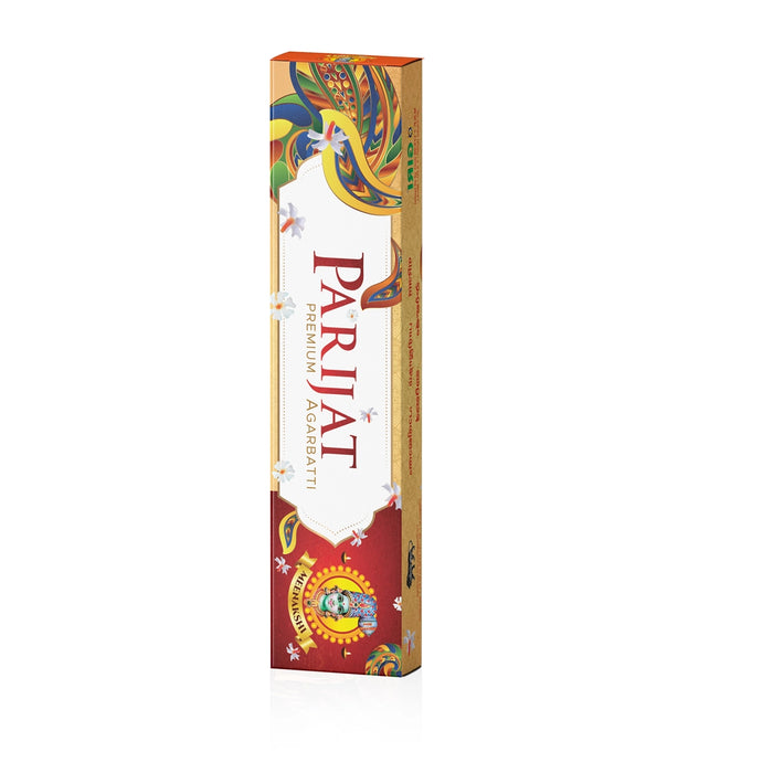 Giri Parijat Premium Agarbatti - 50 Sticks | Incense Sticks/ Agarbathi for Pooja