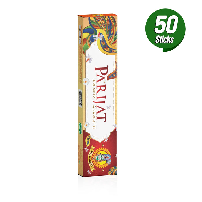 Giri Parijat Premium Agarbatti - 50 Sticks | Incense Sticks/ Agarbathi for Pooja