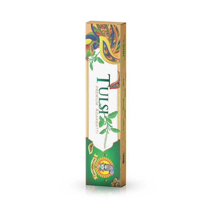 Giri Tulsi Premium Agarbatti - 50 Sticks | Incense Sticks/ Agarbathi for Pooja