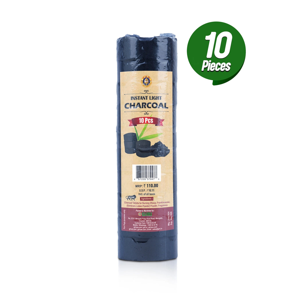 Giri Instant Light Charcoal 10 Pcs Instant Charcoal/ Instant Coal