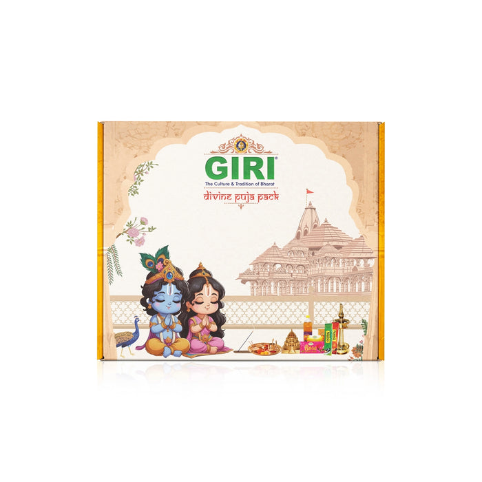 Giri Divine Pooja Pack | Pooja Items/ Puja Gift Set/ Pooja Samagri Pack