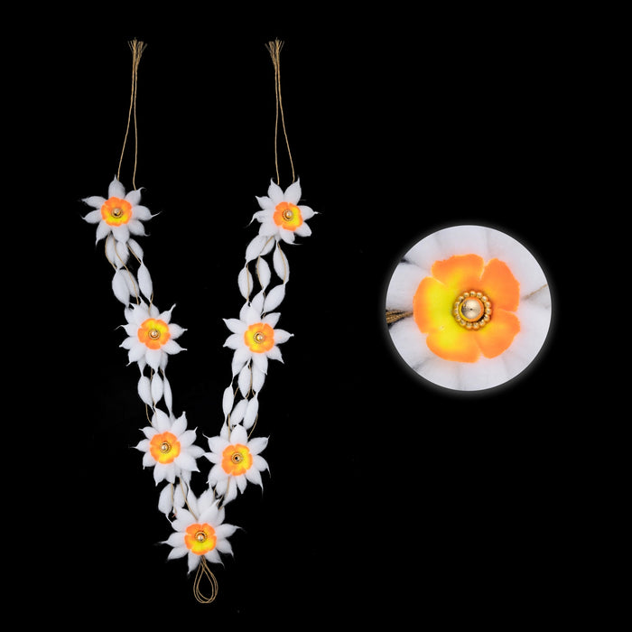 Gejja Vastra Mala - Big | Decorative Vastra Mala / Kapus Vastra / Cotton Vastra Mala for Deity - Mala
