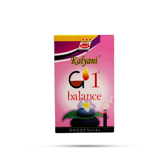 Kalyani G1 Balace Dhoop Sticks - Dhoop Agarbatti/ Dhoop Batti/ Sambrani Sticks for Pooja