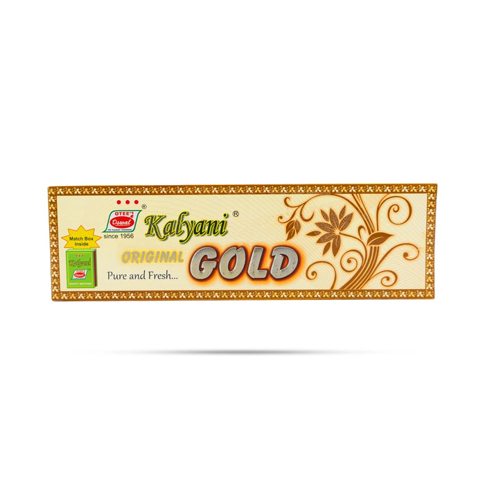 Kalyani Original Gold Agarbathi Sticks | Agarabatti / Scent Sticks / Incense Sticks For Home & Pooja - Agarbatti & Incense