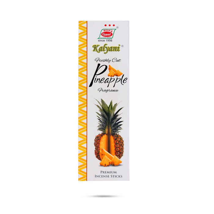 Kalyani Pineapple Fragrance Incense Sticks | Agarabatti / Scent Sticks / Agarbathi Sticks For Pooja - Agarbatti & Incense