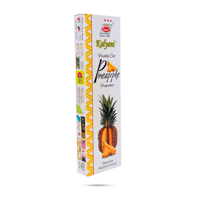 Kalyani Pineapple Fragrance Incense Sticks | Agarabatti / Scent Sticks / Agarbathi Sticks For Pooja - Agarbatti & Incense
