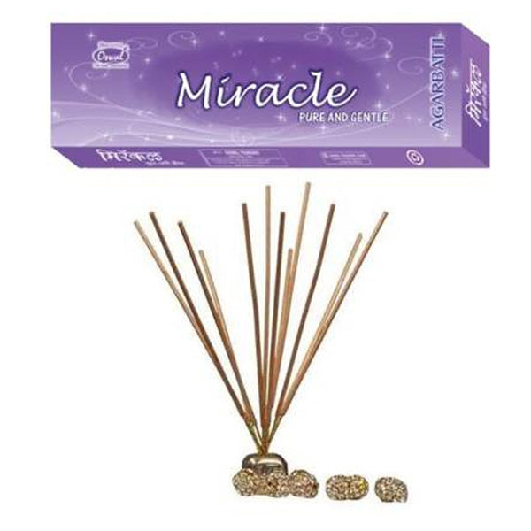 Envelop your sacred space with the enchanting fragrance of Oswal Traders Miracle Dhoop Sticks.