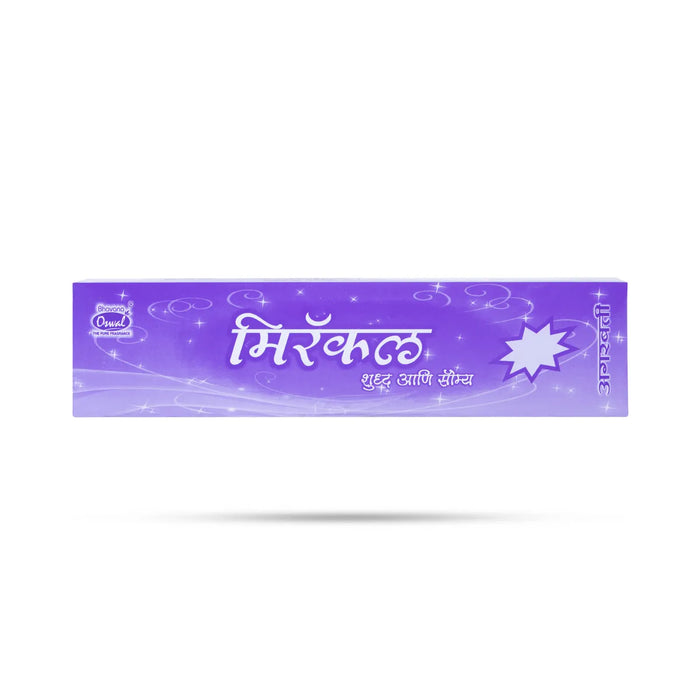 Oswal Traders Miracle Incense Sticks – 25 Gms | Agarbatti / Agarbathi / Scent Sticks For Divine Aroma