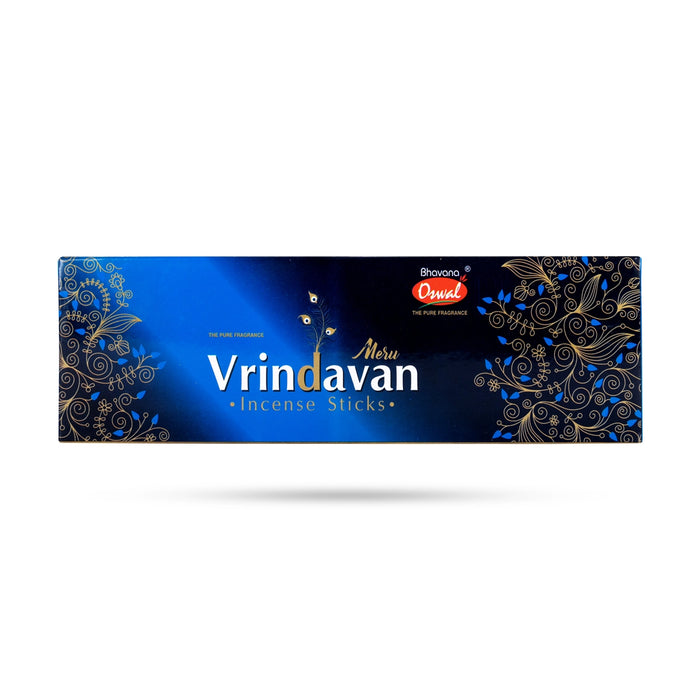 Oswal Vrindavan Incense Sticks | Agarbathi/ Scent sticks/ Agarbatti For Living Room & Pooja Space