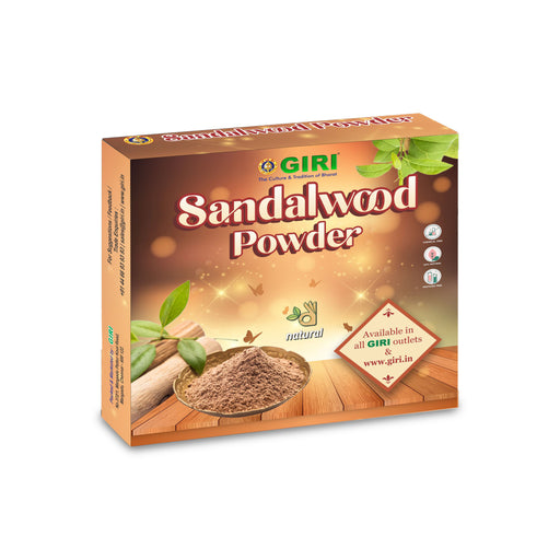 Giri Sandalwood Powder - 50 Gms | Chandan Wood Powder/ Sandalwood Chandan Powder for Pooja And Skin - Chandan