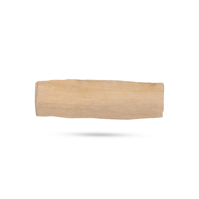 Sandal Wood - 3.5 x 0.5 Inches | Chandan Wood Stick / Sandalwood for Pooja, Tilak & Religious Rituals - Chandan