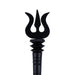 Karungali Trishul - 3 x 1 Inches | Ebony Astras/ Mahadev Trishul/ Ebony Soolam/ Durga Maa Trishul for Deity - Deity Accessories