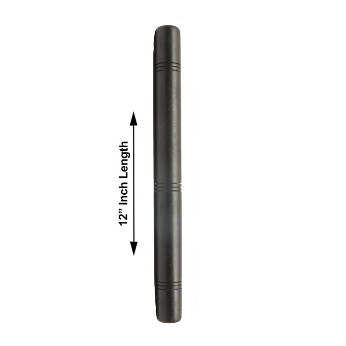 Karungali Stick - 12 Inch | Karungali Kattai/ Round Ebony Stick for Pooja - Deity Accessories