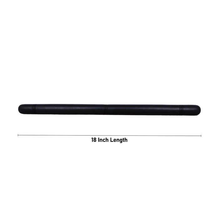 Karungali Stick - 18 Inches | Round Shape Karungali Kattai/ Ebony Stick for Pooja - Deity Accessories