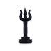 Trishul With Base - 3 x 1 Inches | Karungali Shiva Trishul/ Ebony Soolam for Deity - Deity Accessories