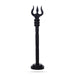 Trishul With Base - 10 x 1.5 Inches | Karungali Astras/ Shiva Trishul/ Ebony Soolam/ Durga Trishul for Pooja - Deity Accessories