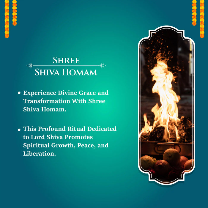 Shree Shiva Homam | Shri Siva Homam for Spiritual Purification, Health And Longevity